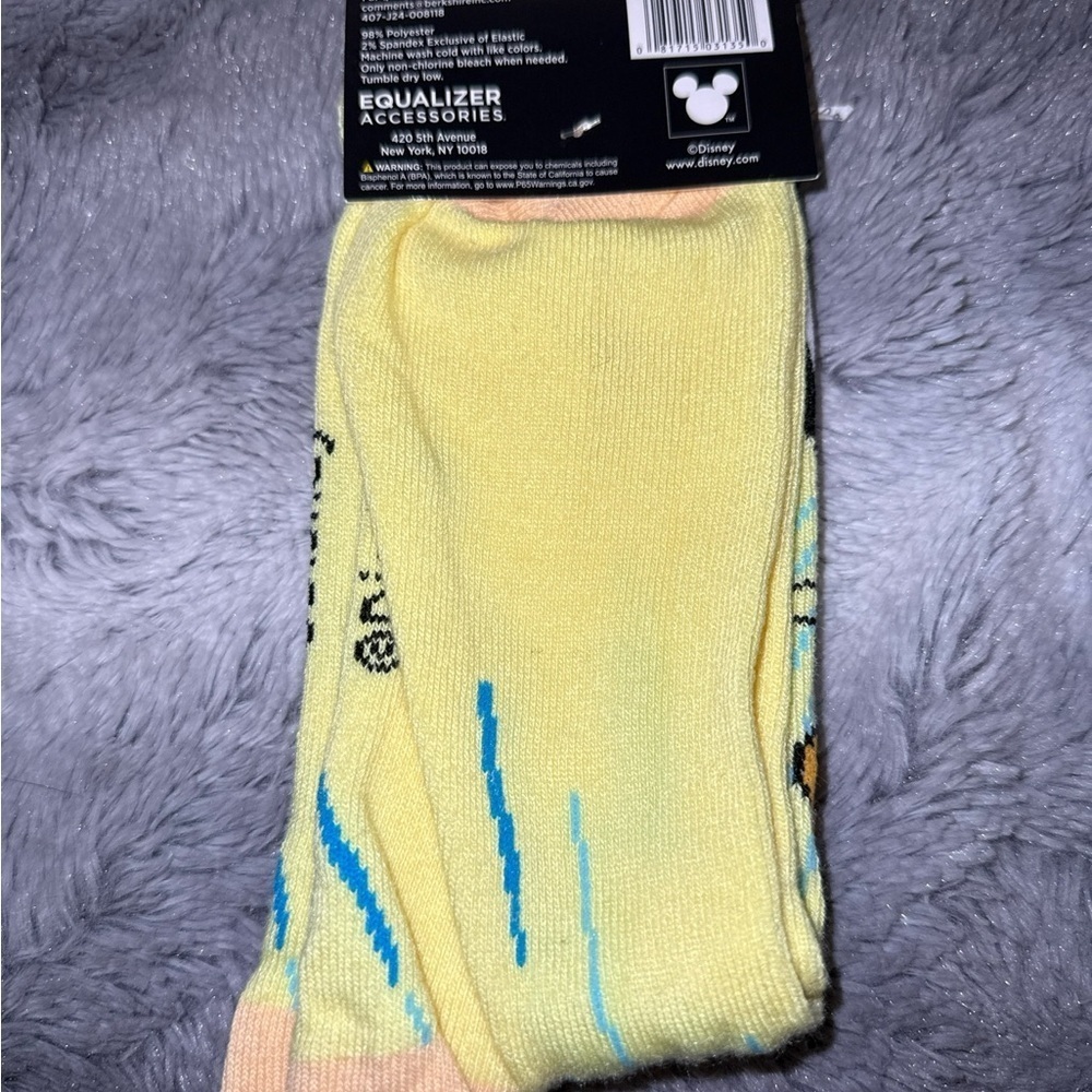 đź’°Disney Mickey Mouse Goofy Crew Socks Bundle 4 Pairs Size 9-13 Character - Picture 9 of 9